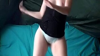 Naughty Wife Dances In See-Through Skirt