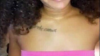 African couple enjoys rough sex at home