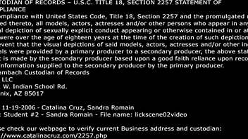 Sandra Romain and I shared a sensual encounter, leading to mutual satisfaction