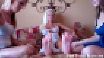 sometimes i sneak in and play with her feet in femdom bdsm fetish