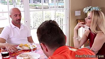 My compeer's stepdaughter got spanked hard during stepfamily spanksgiving event  