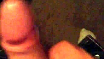 horny gay guy jacks off and cums