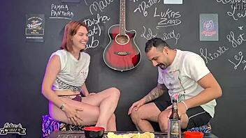 Came twice inside redhead's pussy