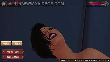 Ethan feels passion in naked fight with Shirley.