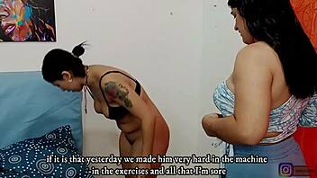 hot milf stepmom licks pussy of her sexy stepdaughter