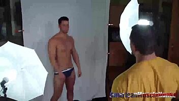 Gay men engage in various activities in this video