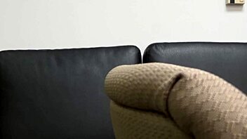 Zelda Casting Left 1 On The Sofa With Rough Interview