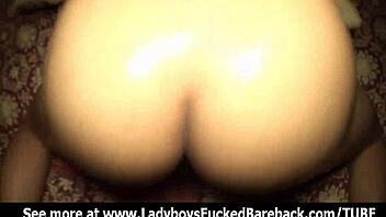 Hey, wanna see ladyboy Jiji get messy with massage and cum dumping?