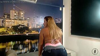 Is Rebecca Santos ready for hardcore anal pounding?