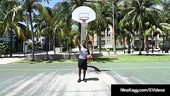 Wow! Nina Kayy Rides a Big Black Cock Beyond Ball Games!