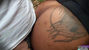 hey, check out dark dea getting kinky in that abandoned house 😈