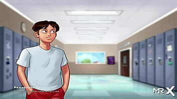 Get me that sexy anime drawing in Summertime Saga!