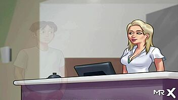 Get me that sexy anime drawing in Summertime Saga!