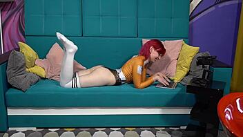 Redhead Teen 18+ Olivia Teases In First Cam Video!