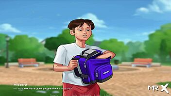 Get me that sexy anime drawing in Summertime Saga!