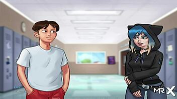 Get me that sexy anime drawing in Summertime Saga!