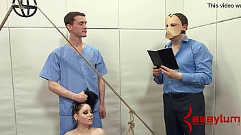 Ophelia Rain's behind throbbing sensation and facial cum