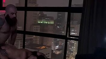 Homemade romantic encounter with cum inside