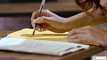 Bitchy Redheads with Small Tits and Perky Asses Engage in Muff Diving and Cunilingus Before Casting Audition