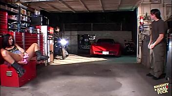 This Brunette Handles Double Penetration And Deepthroat