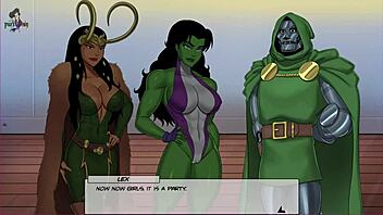 dc comics something unlimited part 96 threesome 😈