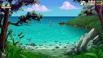 Wow! Busty Blondy Spied Underwater!