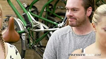 Curvy Cuties Bambi Bella & Crystal Swift in Interracial Orgy