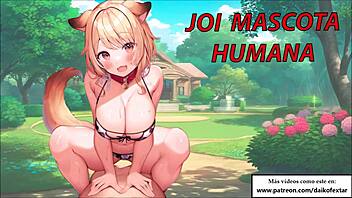 Cosmic Joi session for BDSM-trained submissives with spanking and sounding