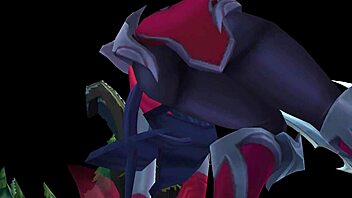 Irelia with her sexy huge thicc ass gets ryona in this cartoon.