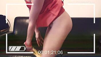 Wtf This Naughty Petite Vampire Girl Masturbating On Webcam!