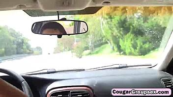 three mature whores craving a young stud's cock!