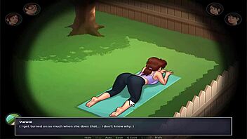 Is Jenny's Massive Tits Teasing in Summer Saga Unc Part 4?