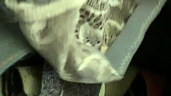 Raid the hot panties for a cumshot on customer