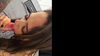 young curvy babe sucks multiple cocks