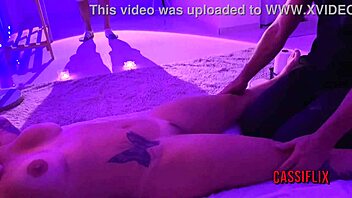 after massage, she wants me to lick her ass, then monster cock rips it.