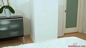 Emma Starletto and Britt Blair take turns sucking Alex Jett's massive cock
