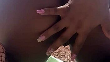 hidden camera filmed the small teen sucking a popsicle