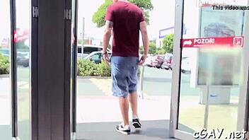 check out this sexy gay twink in hardcore action with monster cocks