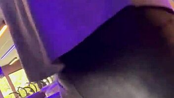 I felt crazy aroused seeing the girl working out without a bra.