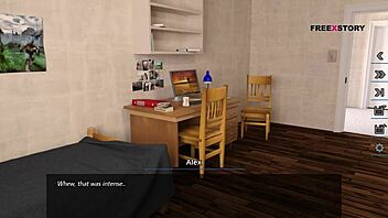First time anal encounter in a 3D Indian porn game