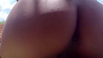 hidden camera filmed the small teen sucking a popsicle