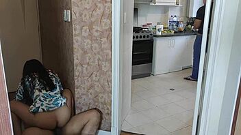 Brother's wife loves cuckold sex