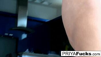 rocking chair dildo action with super hot indian milf priya rai