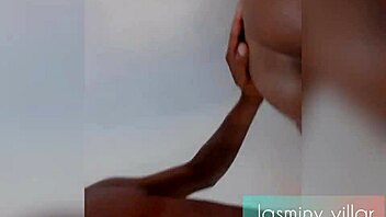 Ebony Brunette's First Anal With Monster Cock Assfucking