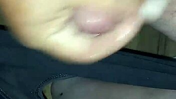 playing with my hard cock in pov