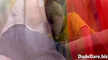 Can this slutty gay couple handle sucking each other's cocks and boning assholes?