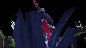 Irelia with her sexy huge thicc ass gets ryona in this cartoon.