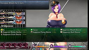 I am the chief wanking two horny guards in karryns prison rpg hentai ep 6