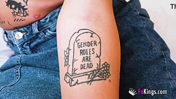 feeling the surprise as jessica kate and alba bring sexy ffm fun with bent over blowjobs