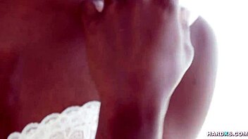 I'm Ana Foxxx, a petite ebony babe gettin' my ass fucked in this interracial anal scene with a big cock